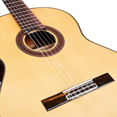 Cordoba C7 SP/IN Nylon-String Classical Acoustic Guitar Natural image 11
