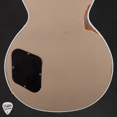 Gibson Custom Shop Dealer Select Murphy Lab Les Paul Custom Heavy Aged Gold Mist Poly #CS600667 image 4