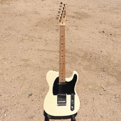 SX Guitar Telecaster, modified with Fender headstock & logo image 1