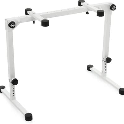 K&M 18820 Omega Pro Keyboard Stand - Pure White (OmegaProWTd1) image 1