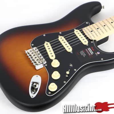 Fender American Performer Sugar Pine Stratocaster Satin Sunburst Electric Guitar image 3
