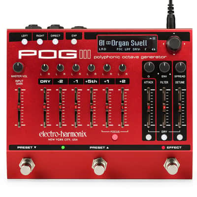 Electro-Harmonix POG3 Polyphonic Octave Generator Pedal (POG3) image 4
