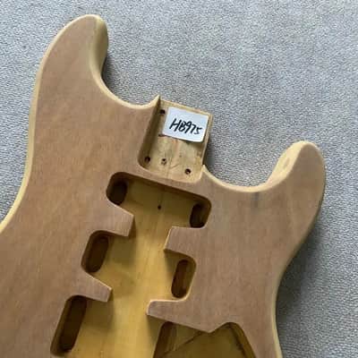 Solid Basswood Guitar Stratocaster Strat Style Body DIY Project image 2