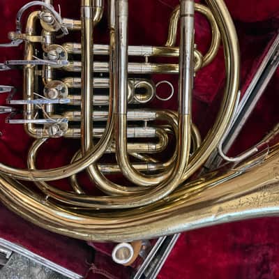 Double French Horn . Olds and Son brand. Made in USA image 10
