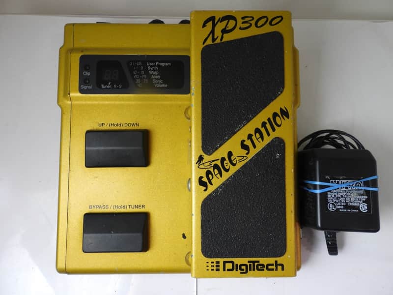 Vintage Digitech XP-300 Space Station Modulation Effects Pedal w/Power Supply image 1