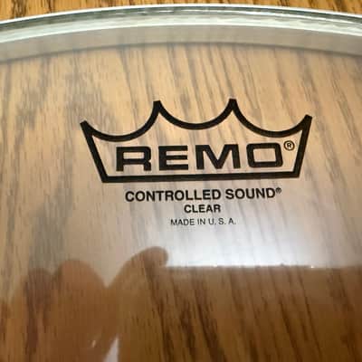 (4) 24” Remo Bass Drum Heads PS3 Black Dot Ebony Ambassador image 5