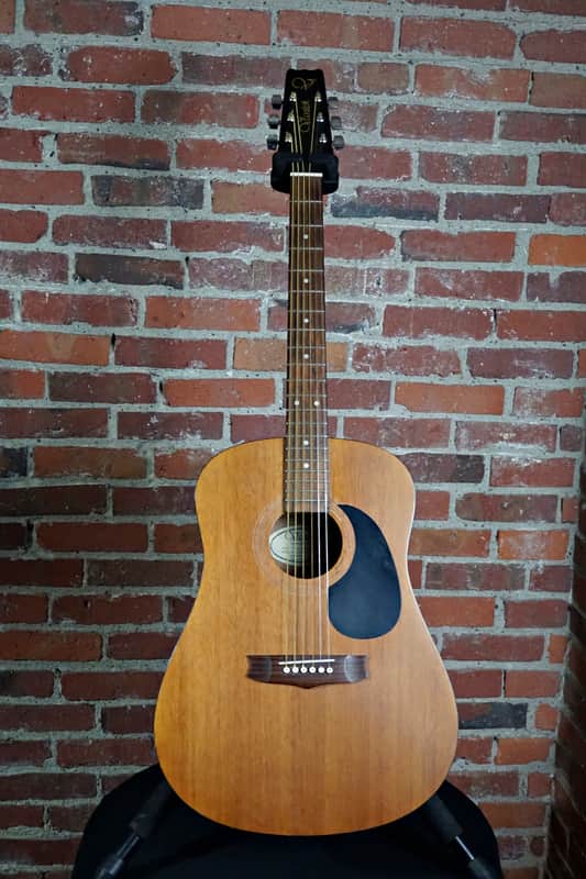 Vantek Acoustic Guitar Dreadnaught by Vintage VIS 1 1980'S Natural