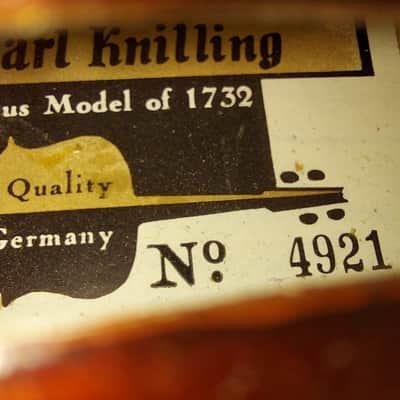 Karl Knilling size 3/4 Violin, Germany image 16