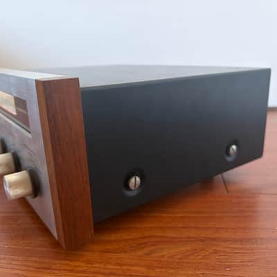 [Serviced] Pioneer SR-202 Reverb Amplifier 1970 - 1972 - Silver with Wood Sides image 3
