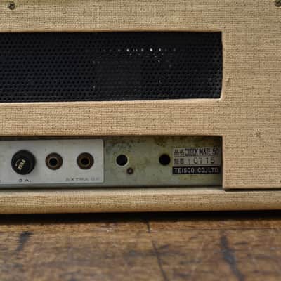 Teisco Checkmate 50 Tube Head 1960's image 7