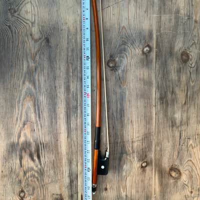 Double Bass French Bow - W.Strunal Czechoslovakia, Pernambuco, fab condition. image 7