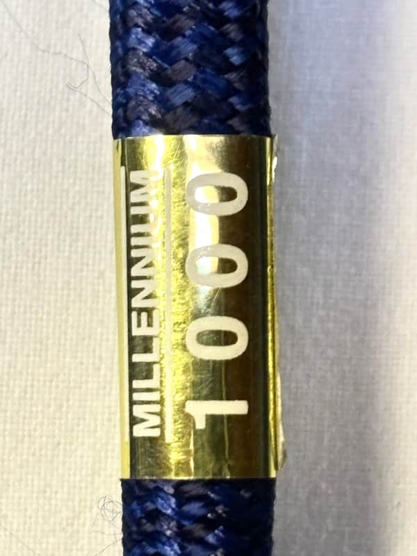 Millennium M1000 Reference Speaker Cables – 0.5 Metre Pair – Spade Connectors (2 Available, Sold Individually) image 1
