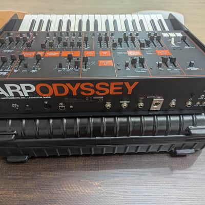 Korg ARP Odyssey Rev3 37-Slim Key Duophonic Analog Synthesizer 2015 - Present - Black/Orange image 2