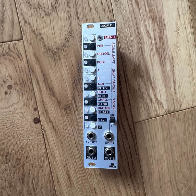 Intellijel uScale rev2 (Skiff friendly version) CV Quantizer and Interval Generator Eurorack Synth Module image 1