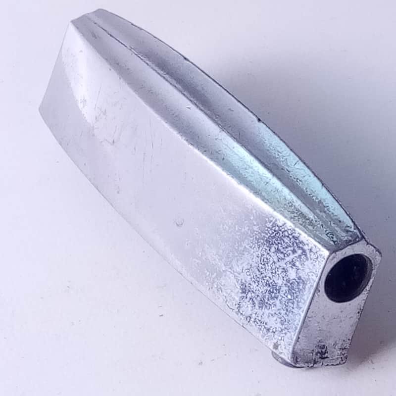 Slingerland Chrome Large Cigar/Streamline Bass Drum Lugs 40s Radio King Vintage image 1