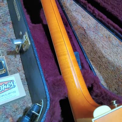 Gretsch G6120T-55 Vintage Select 2012 Chet Atkins Hollow Body with Bigsby Vintage Orange Stain image 5