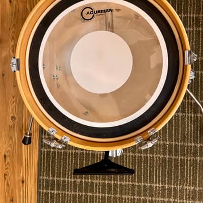 Sonor AQX Micro 14x14 Bass Drum In Blue Ocean Sparkle image 6