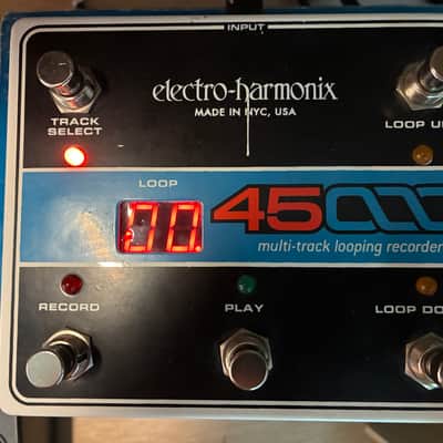 Electro-Harmonix 45000 Stereo Multi-Track Looper with Foot Controller 2013 - Present - Silver / Black image 6