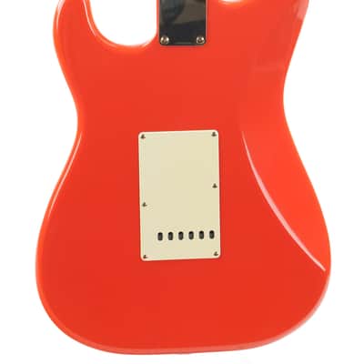 Fender MIJ ST-57 Vintage Reissue Stratocaster Fiesta Red 1992 image 8