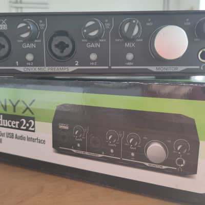 Mackie Onyx Producer 2-2 USB Audio Interface 2018 - Present - Black image 2