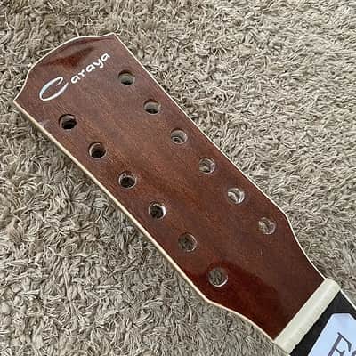 Caraya 12 String Spruce Mahogany Body Acoustic Guitar, Rosewood Fingerboard Neck image 7