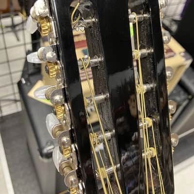 Alvarado Bajo Quinto Black Acoustic 10 String Guitar image 4