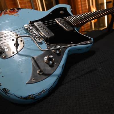 Novo Serus J Limited - Daphne Blue over ‘64 3-Tone Burst #6604 image 4