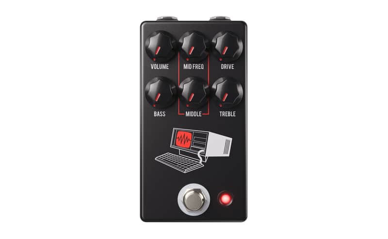 JHS Pedals Hard Drive Modern Distortion Pedal (Black) image 1