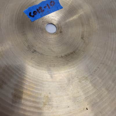 Zildjian 14" A. Zildjian Thin Stamp Top W/ Newbeat Bottom Hi Hat Cymbals (C012-10-11) image 9