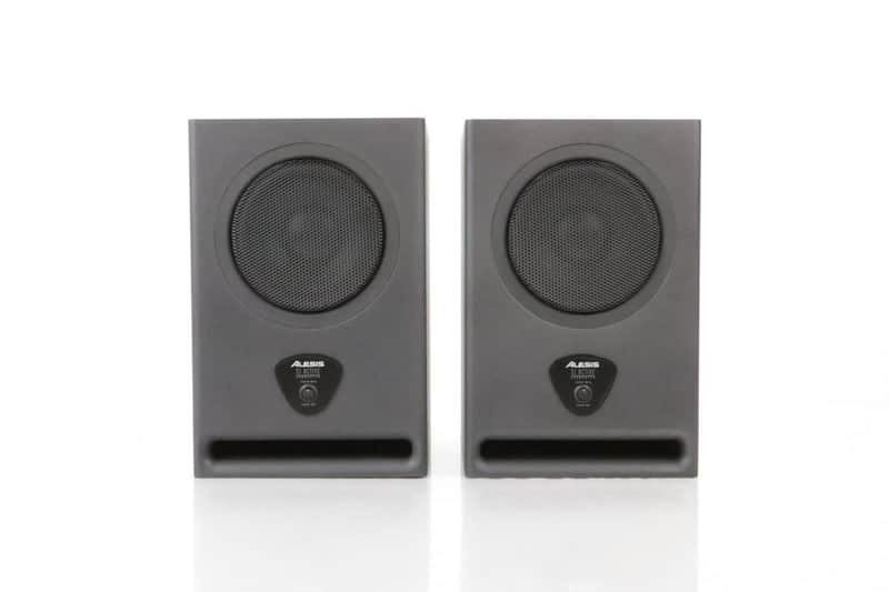Alesis S1 Active Powered Subwoofer Sub Pair w/ Canare XLR-TRS 1/4" Cables #34937 image 1