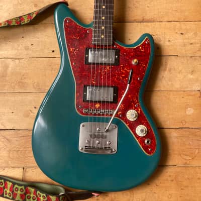OPT Guitars | Stori 1 | JS Style | Subtle Worn / Aged | Satin Sleek | Deep Turquoise / 4-Ply Tortoiseshell Guard | CUSTOM ORDER ONLY image 1