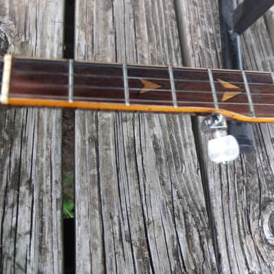 Lida 236 5 String Banjo Early 70s - Flame Maple Burst image 9