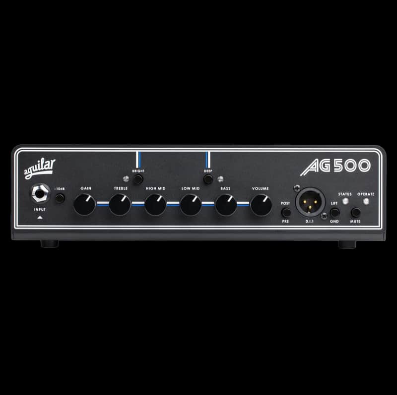 Aguilar AG500 V2 500-watt Bass Amplifier Head image 1