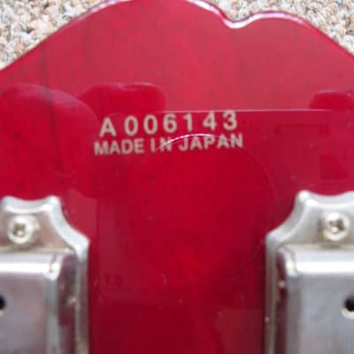 GRECO SST-88 SG Guitar - Cherry red MIJ 2012 image 4