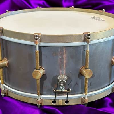 A&F Drum Co. 6.5x14 Inch Copper Snare 2025 - Raw Copper image 4