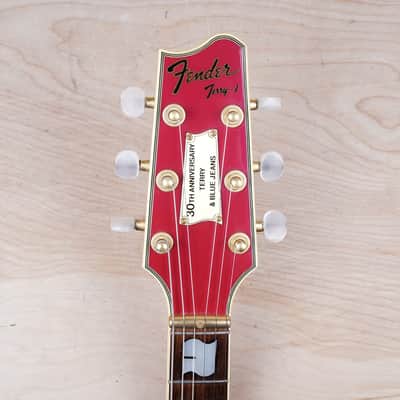 Fender 30th Anniversary Custom Edition Terry-1 Takeshi Teruachi 1993 Red Signed Japan MIJ w/ OHSC, Plaque, Tags image 18