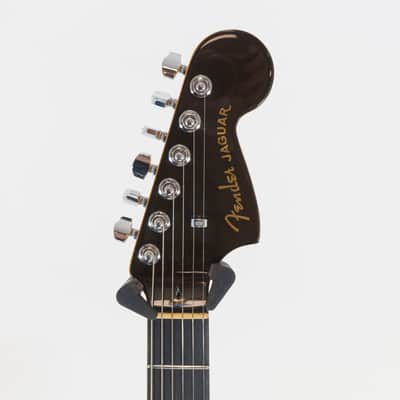 Fender 60th Anniversary Ultra Luxe Jaguar - Texas Tea with Ebony Fingerboard with Case image 8