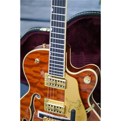 GRETSCH Limited Edition Falcon Center Block Jr. with Bigsby Quilted Maple image 9