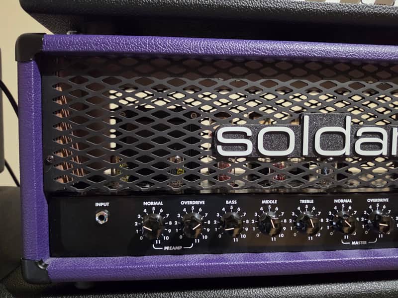 Soldano Hot Rod 100 Plus 1990s - Purple image 1