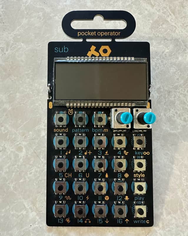 Teenage Engineering PO-14 Pocket Operator Sub 2015 - Present - Black image 1