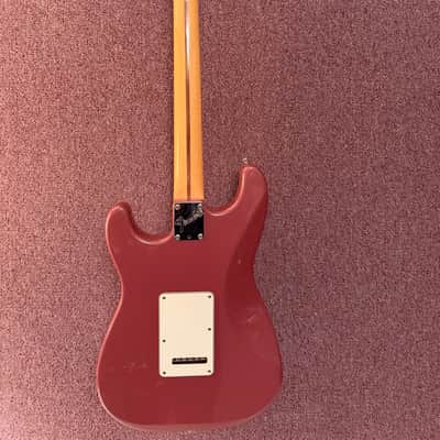 1995 Fender American Standard Stratocaster with Matching Headstock - Burgundy Mist image 2