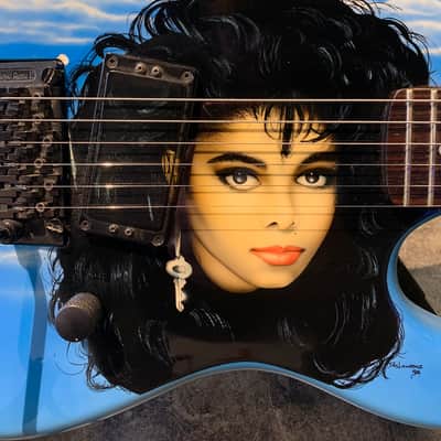 Kramer 1980s Dan Lawrence Custom Graphic image 9