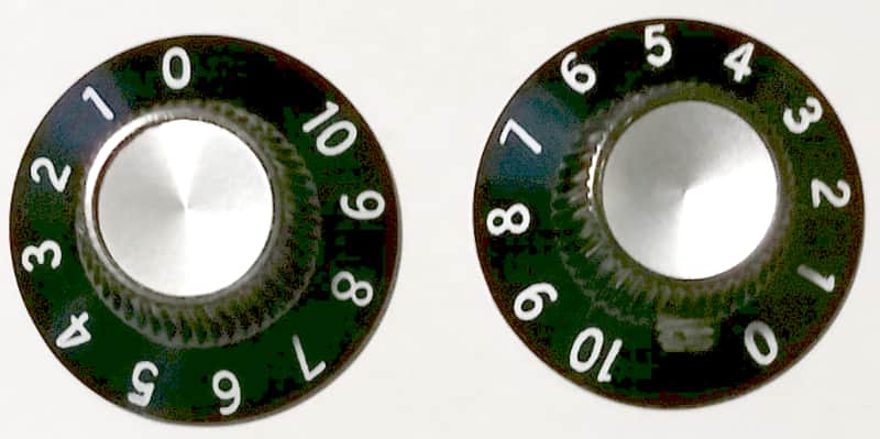 Rogan Sunn / Music Man 0-10 "Witch Hat" Control Knobs image 1
