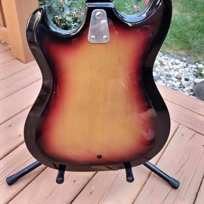 Hagstrom H-8 1967 8-String Bass - Sunburst image 7