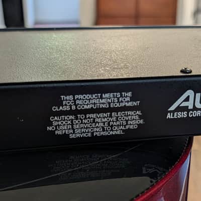 Alesis QuadraVerb 20k Bandwidth Simultaneous Digital Effects Processor, No AC, Untested image 8