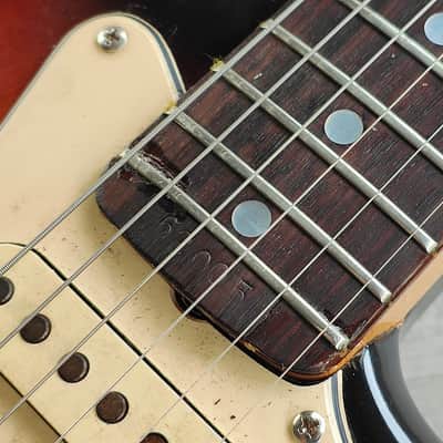 1976 Fernandes Burny Custom FST Series Stratocaster (Sunburst) imagen 7