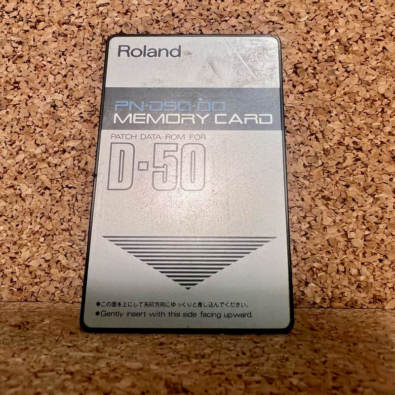 Roland D-50 PN-D50-00 Memory Card