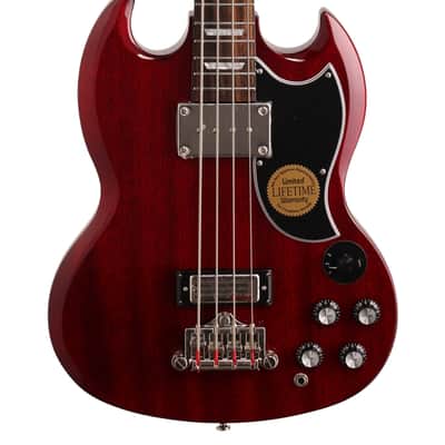 Epiphone EB3 Electric Bass Guitar Cherry image 3