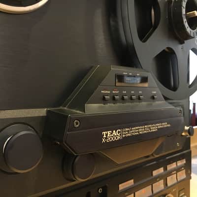 Teac X-2000R Black Open Reel Audiophile Stereo Tape Deck - Reel to Reel - Black image 5