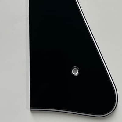 For Fit Gibson Les Paul LP 1978 3-Pickups Project Guitar Pickguard 3 Ply Black image 1